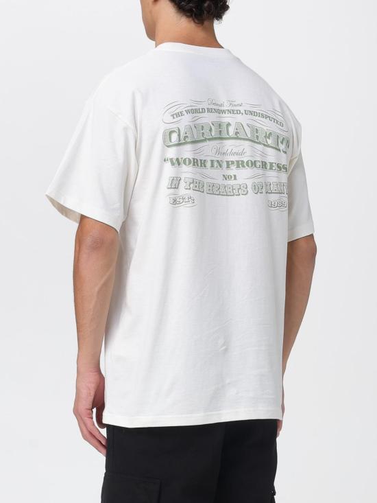 25FW 칼하트 WIP 반팔 티셔츠 I035503 D6XX White - CARHARTT WIP