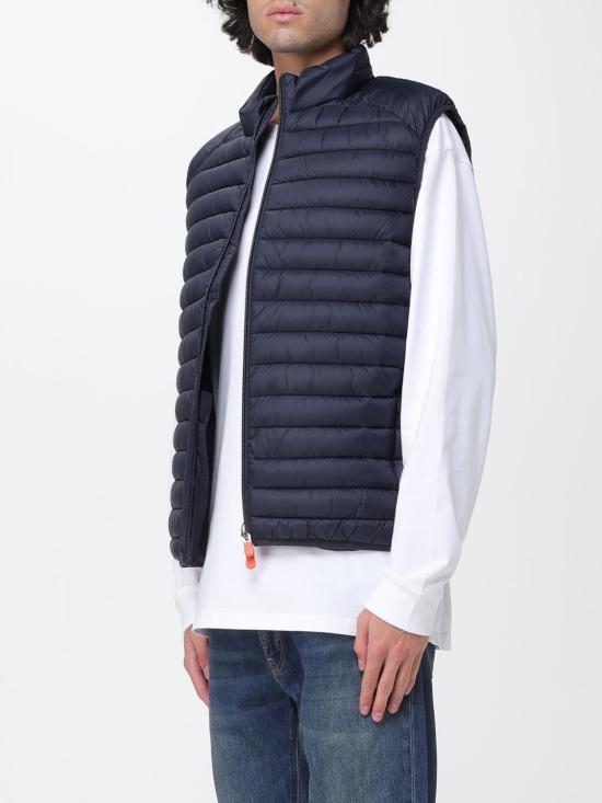 25FW 세이브더덕 베스트 D82410MGIGA21 90010 Blue - SAVE THE DUCK