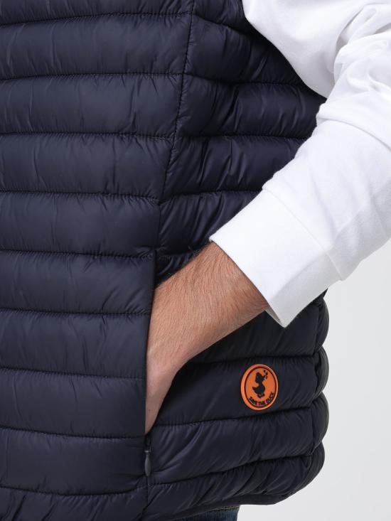 25FW 세이브더덕 베스트 D82410MGIGA21 90010 Blue - SAVE THE DUCK