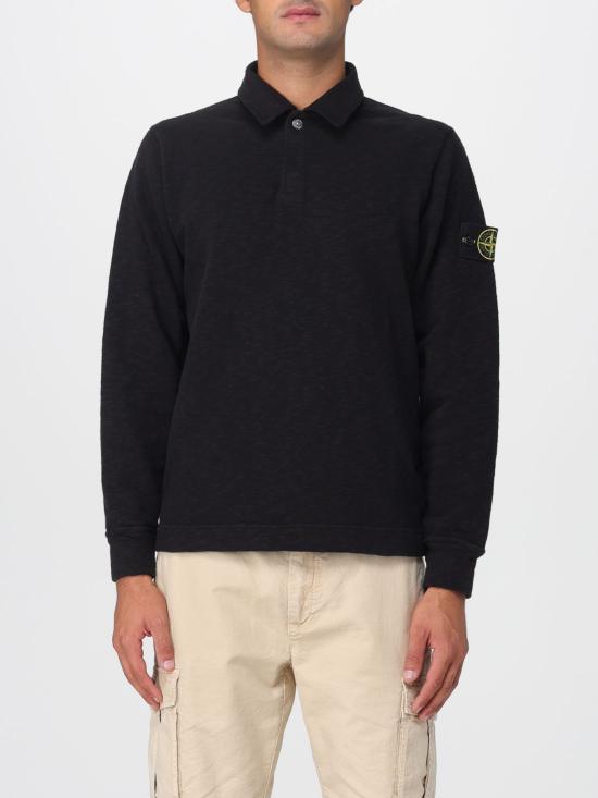 25FW 스톤 아일랜드 긴팔 티셔츠 6100054S0238 V0029 Black