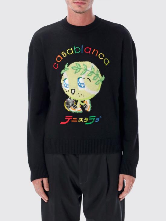 25FW 카사블랑카 스웨터 MAW25KW1099 01 Fa01