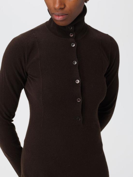 25FW 톰포드 롱 원피스 ACK657YAX925 KB650 Brown - TOMFORD