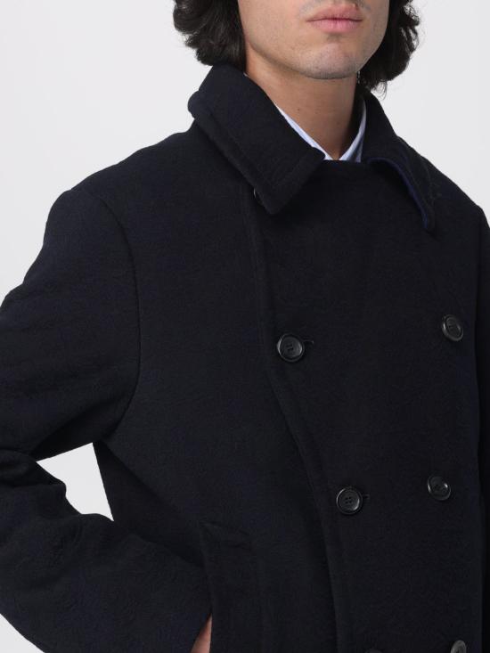 25FW 에트로 코트 MRBA008399TJ242 B0339 Navy - ETRO