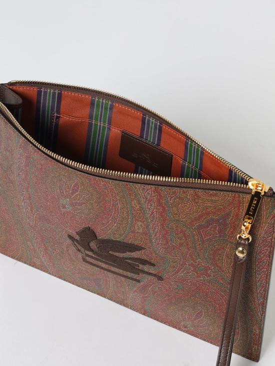 25FW 에트로 클러치/파우치 MP2C0006AA012 M0019 Brown - ETRO