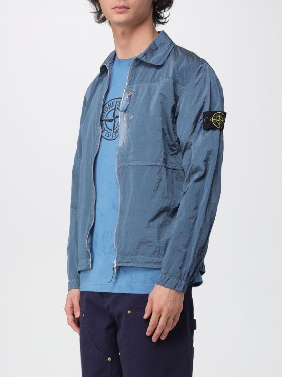 25FW 스톤 아일랜드 반팔 티셔츠 2100021S0235 V002B Gnawed Blue - STONE ISLAND