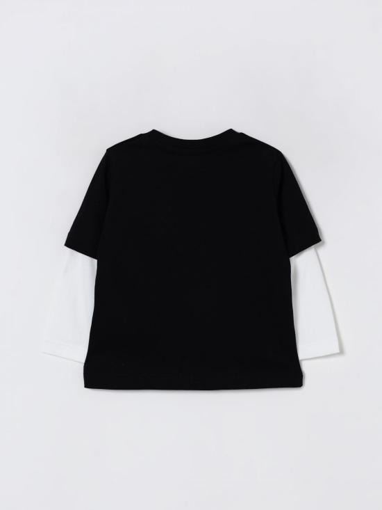 25FW [키즈] 엠에스지엠 티셔츠 F5MSNBTH297 110 Black - MSGM