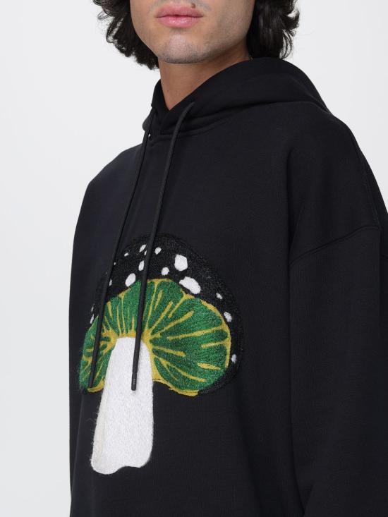 25FW 엠에스지엠 긴팔 티셔츠 3940MM124257795 99 Black - MSGM