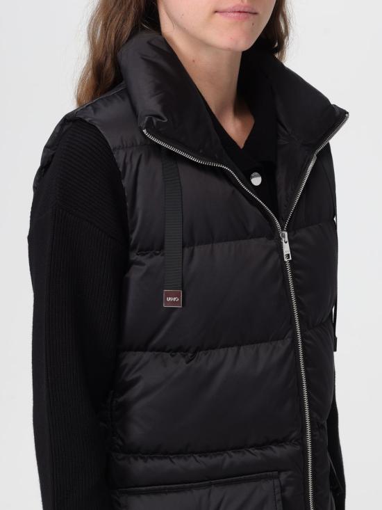 25FW 리우조 베스트 MF5292T017A 22222 Black - LIU JO