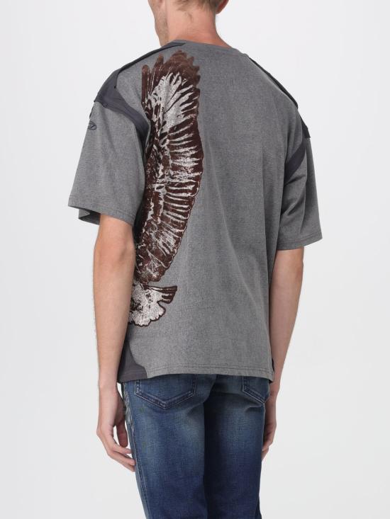 25FW 디젤 반팔 티셔츠 A193210KIBX 93RA Grey - DIESEL