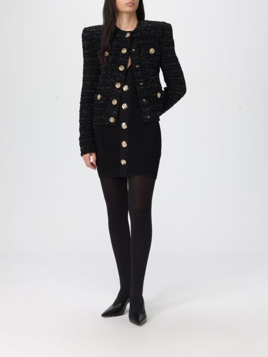 25FW 발망 자켓 FF0SK890KJ16 0PA Black - BALMAIN