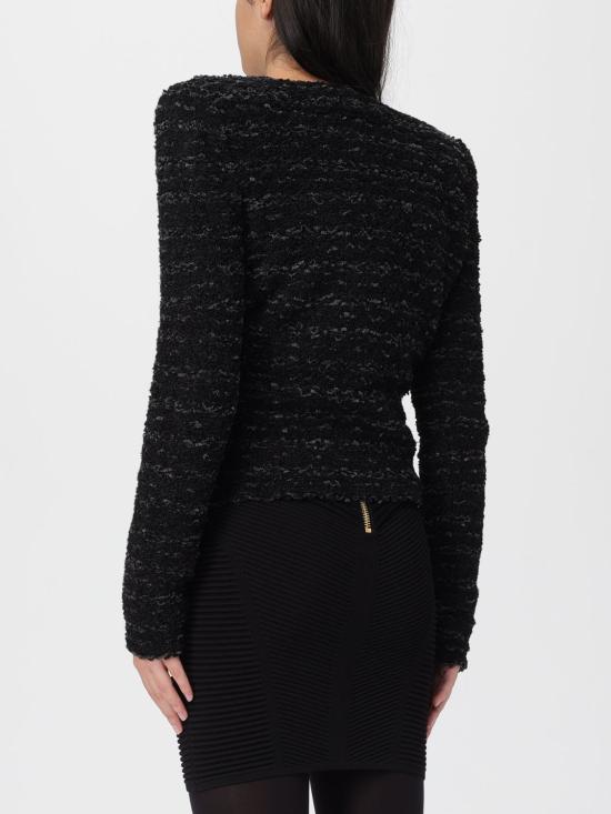 25FW 발망 자켓 FF0SK890KJ16 0PA Black - BALMAIN