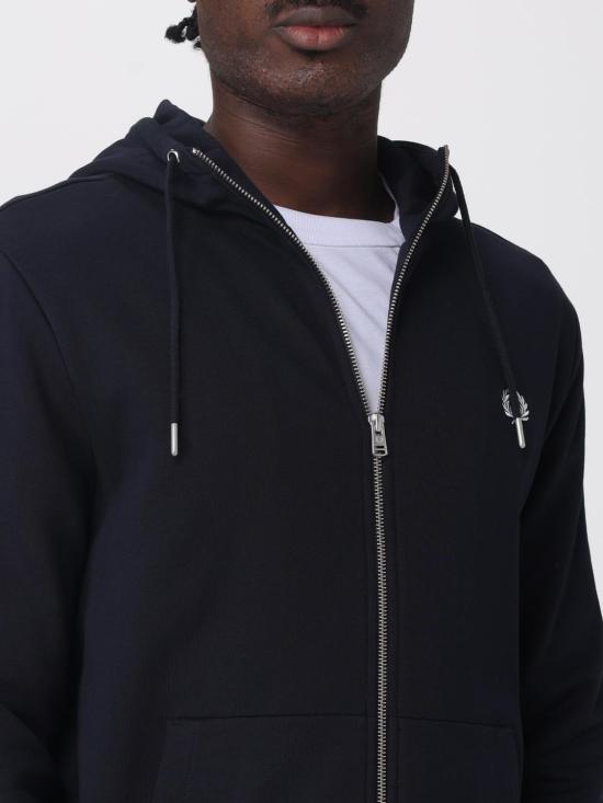 26SS 프레드페리 긴팔 티셔츠 FPJ7536 795 Blue - FRED PERRY