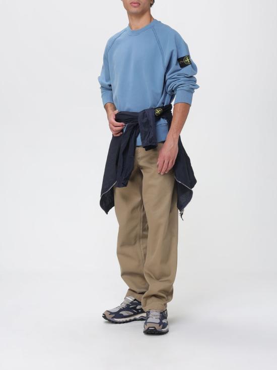 25FW 스톤 아일랜드 긴팔 티셔츠 6100022S0A20 V002B Gnawed Blue - STONE ISLAND