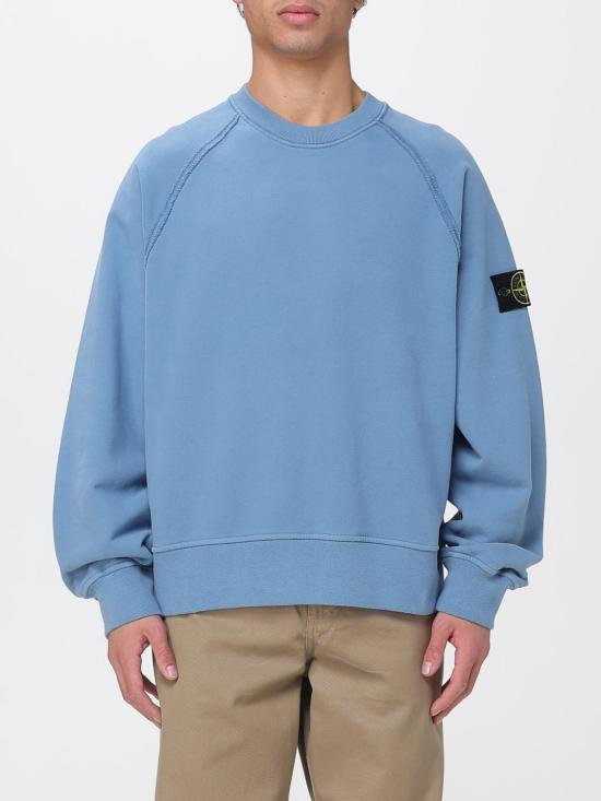 25FW 스톤 아일랜드 긴팔 티셔츠 6100022S0A20 V002B Gnawed Blue