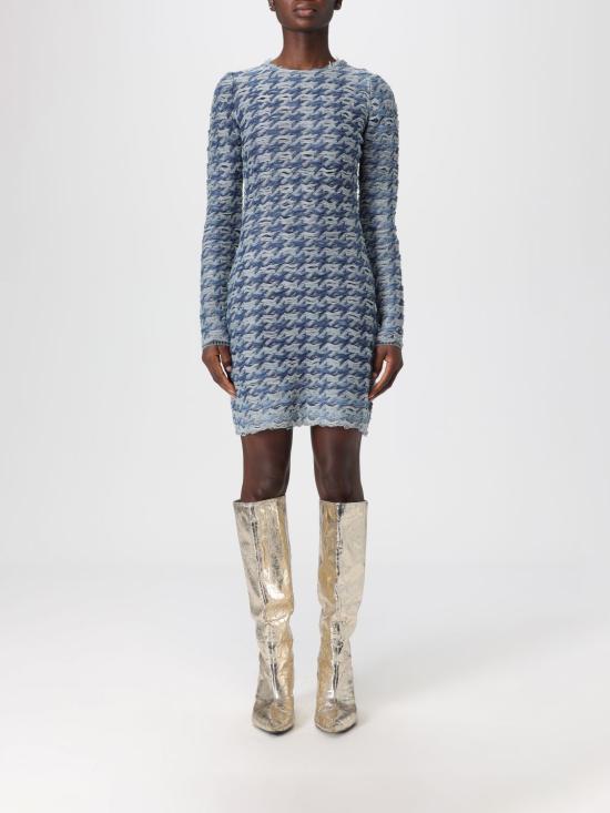 25FW 디젤 롱 원피스 A214460EGCA 8ATA Blue