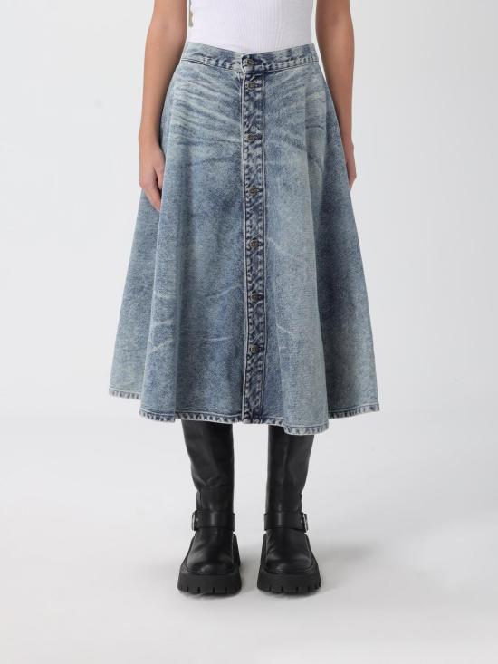 25FW 디젤 데님 스커트 A21423007DA 01 Blue