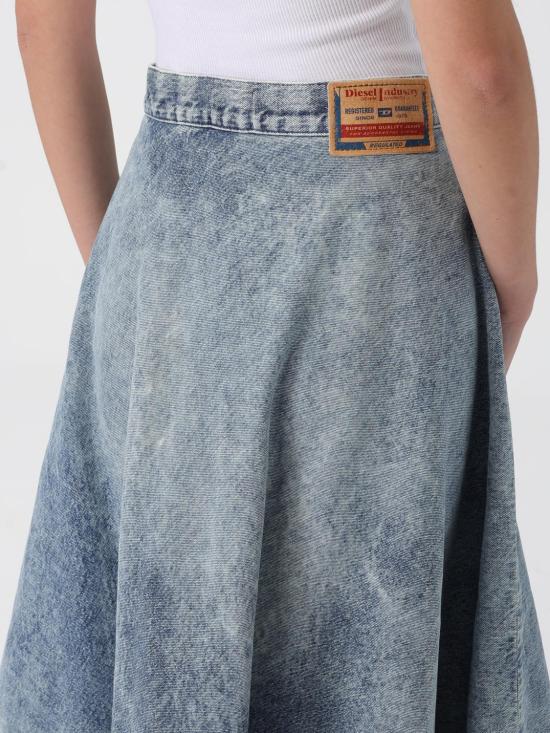 25FW 디젤 데님 스커트 A21423007DA 01 Blue - DIESEL