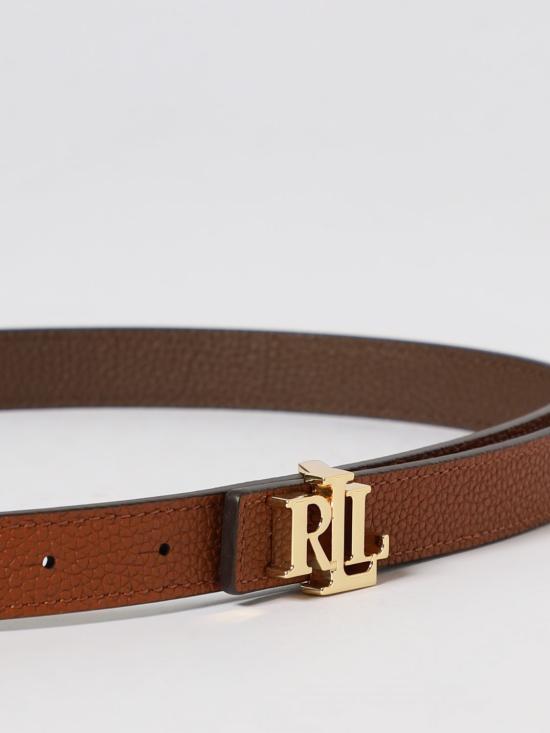 25FW 폴로 랄프로렌 레귤러 벨트 412912038 002 Burnt - POLO RALPH LAUREN