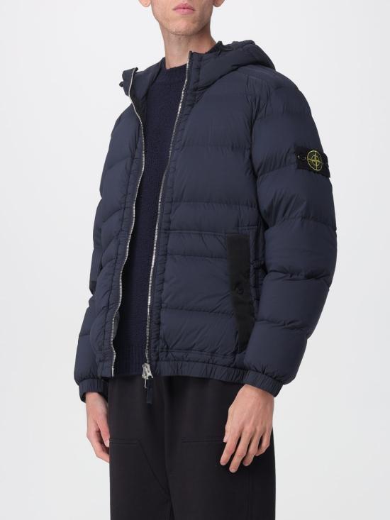25FW 스톤 아일랜드 숏패딩 4100040 S0028 V0020 Navy - STONE ISLAND