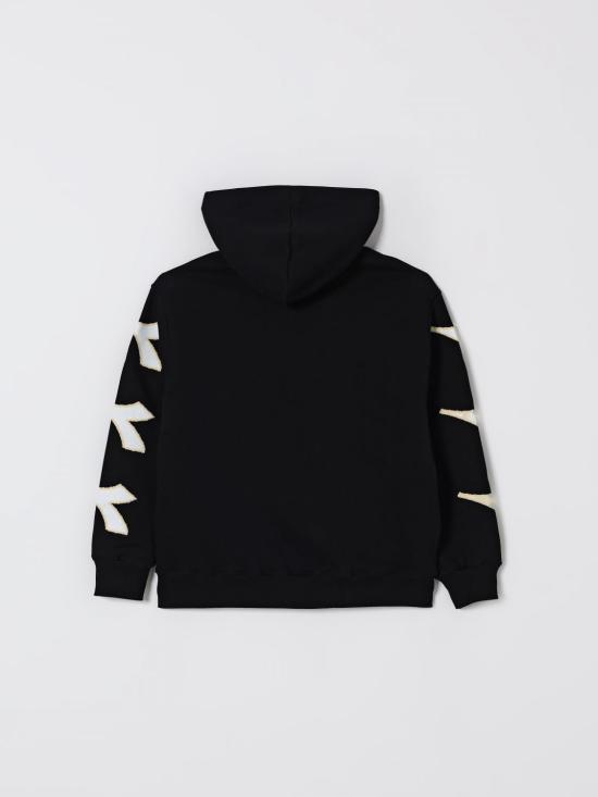 25FW [키즈] 디아도라 헤리티지 풀오버 F5DIJBZH084 110 Black - DIADORA HERITAGE