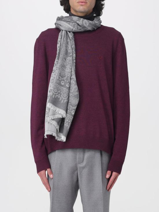 25FW 에트로 머플러/스카프 MATA0057AQ248 S9830 Grey - ETRO