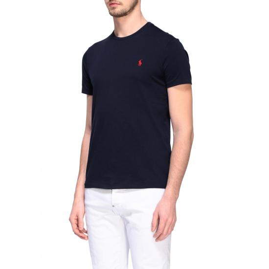 25FW 폴로 랄프로렌 반팔 티셔츠 710680785 004 Blue - POLO RALPH LAUREN