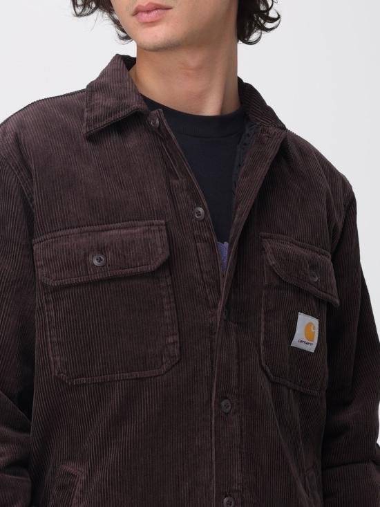 25FW 칼하트 WIP 위드썸 셔츠 I028827 33HXX Brown - CARHARTT WIP