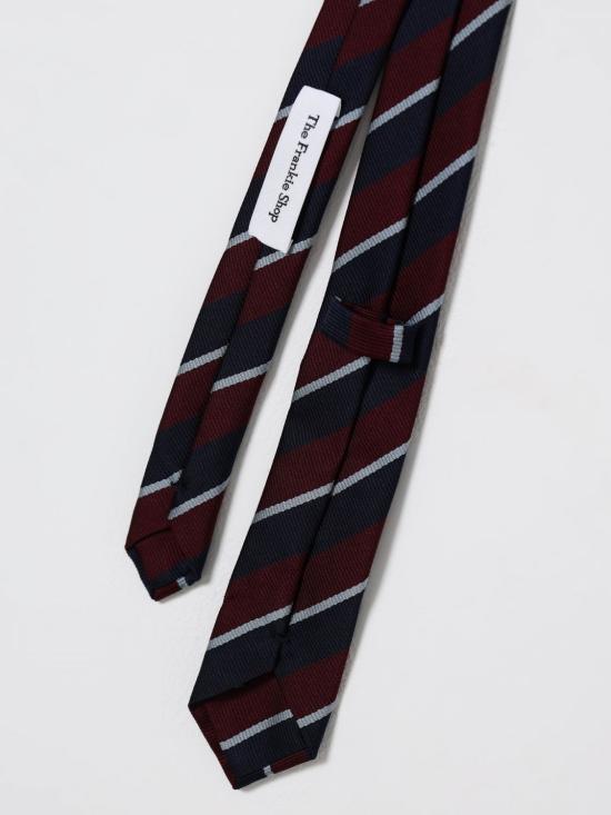 25FW 더프랭키샵 넥타이 LENENTFS21170711 711 Burgundy - THE FRANKIE SHOP