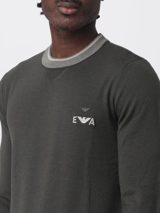 25FW 엠포리오 아르마니 스웨터 EM003387AF14697 U8120 Black - EMPORIO ARMANI