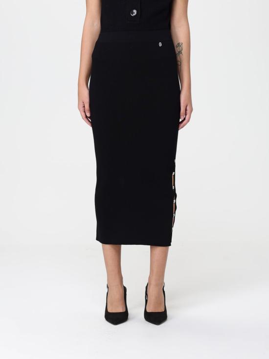 25FW 리우조 미디 스커트 MF5034MS99E 22222 Black