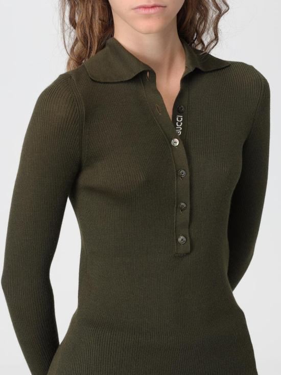 25FW 구찌 폴로 티셔츠 810315XKD8J 3450 Forest Green - GUCCI