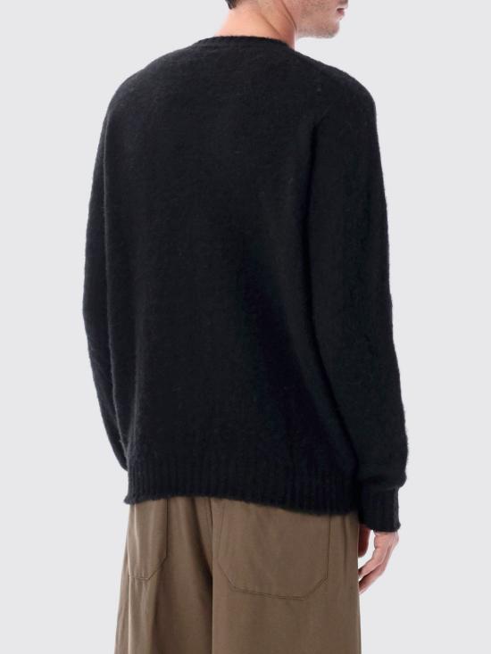 25FW 하울린 쉐기 베어 스웨터 SHAGGYBEAR Black - HOWLIN