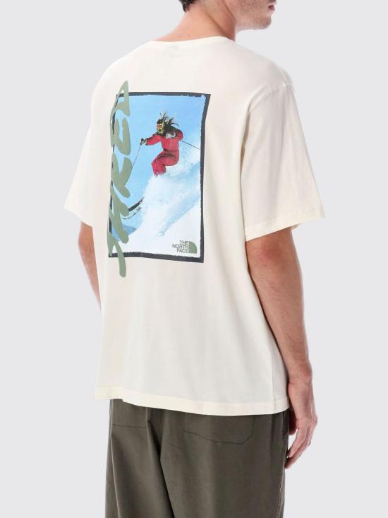 25FW 노스페이스 반팔 티셔츠 NF0A8E4E QLI White - NORTH FACE