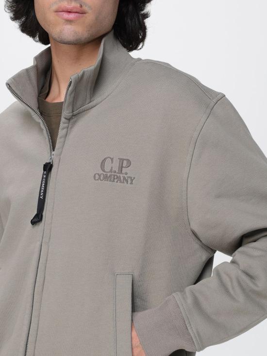 25FW 씨피 컴퍼니 긴팔 티셔츠 19CMSS139A005086W 356 Mastic - C.P. COMPANY