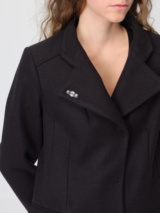 25FW 리우조 코트 MF5119J4873 22222 Black - LIU JO