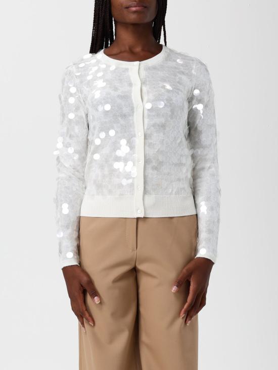 25FW 막스마라 스튜디오 가디건 2526346051600 001 White