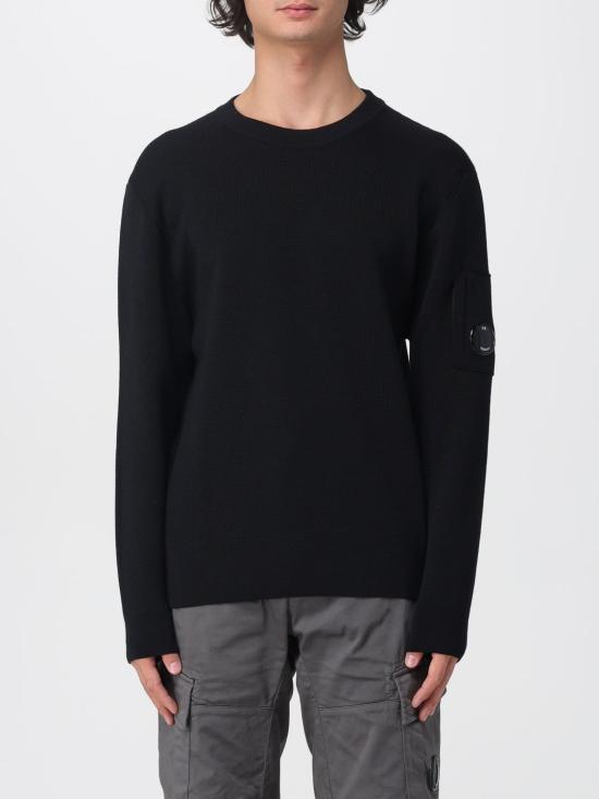 25FW 씨피 컴퍼니 스웨터 19CMKN200A006595A 999 Black