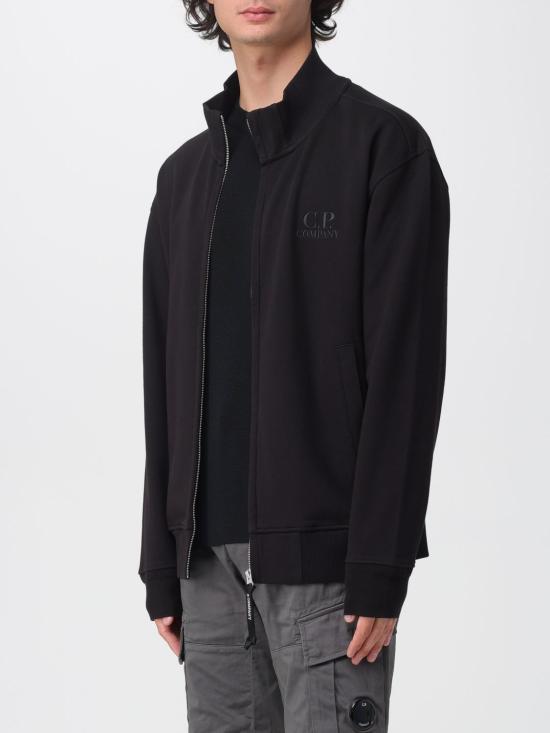 25FW 씨피 컴퍼니 긴팔 티셔츠 19CMSS139A005086W 999 Black - C.P. COMPANY