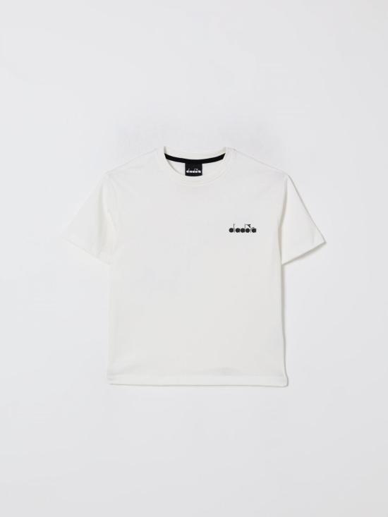 25FW [키즈] 디아도라 헤리티지 티셔츠 F5DIJBTH089 002 White