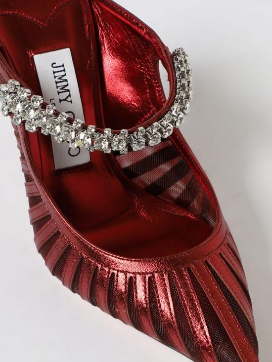 25FW 지미추 힐/펌프스 BING100GDJ DEEP MERLOT Red - JIMMY CHOO