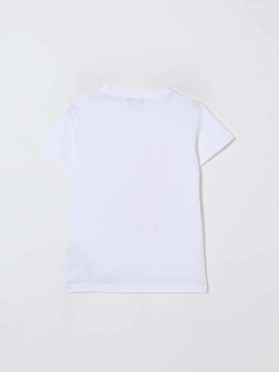 25FW [키즈] 발망 티셔츠 BX8C01Z3186 100RO White - BALMAIN