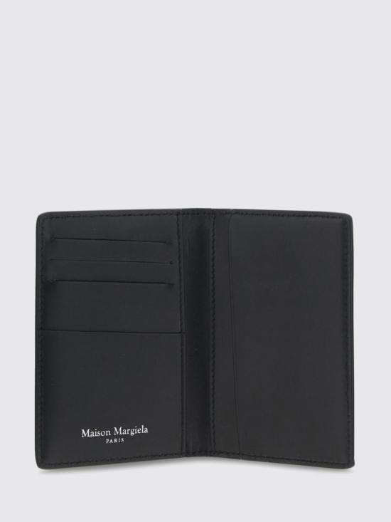 25FW 마르지엘라 스티치 바이 폴드 카드지갑 S55UI0203P4745 T8013 Black - MAISON MARGIELA
