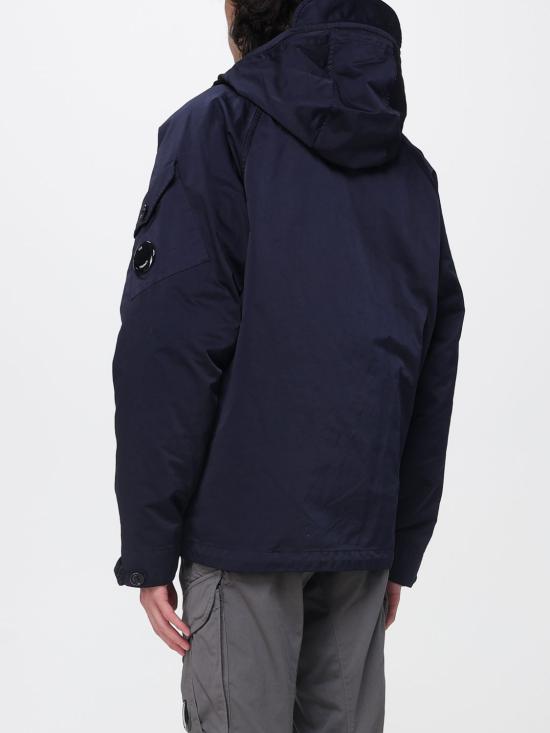 25FW 씨피 컴퍼니 마이크로 케이 후드 렌즈 자켓 19CMOW189A110089G 888 Blue - C.P. COMPANY