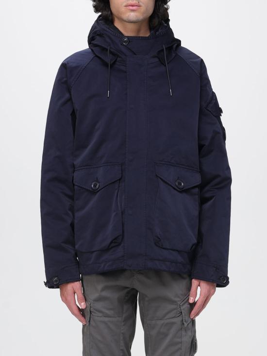 25FW 씨피 컴퍼니 마이크로 케이 후드 렌즈 자켓 19CMOW189A110089G 888 Blue