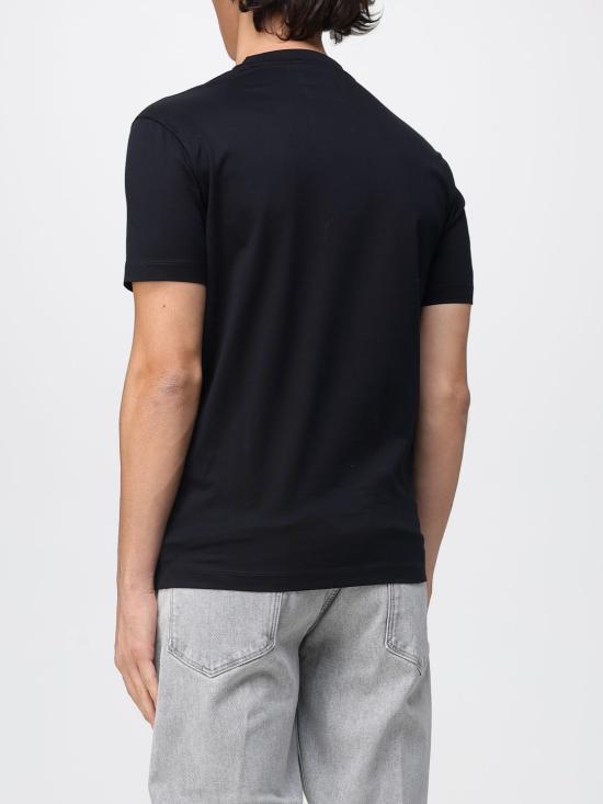 25FW 엠포리오 아르마니 반팔 티셔츠 8N1TD21JGYZ 0974 Blue - EMPORIO ARMANI