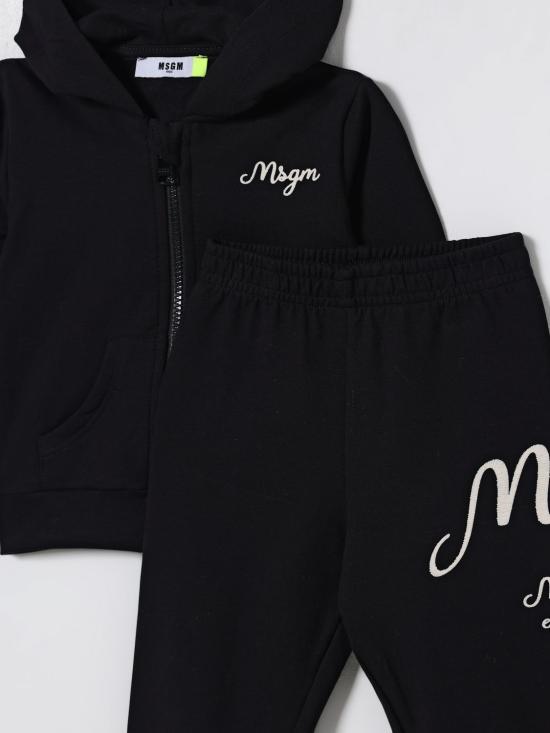 25FW [키즈] 엠에스지엠 오버롤 F5MSNBSF296 110 Black - MSGM