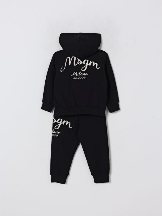 25FW [키즈] 엠에스지엠 오버롤 F5MSNBSF296 110 Black - MSGM