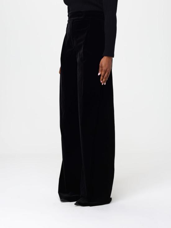 25FW 막스마라 스트레이트 팬츠 2521136403600 003 Black - MAX MARA