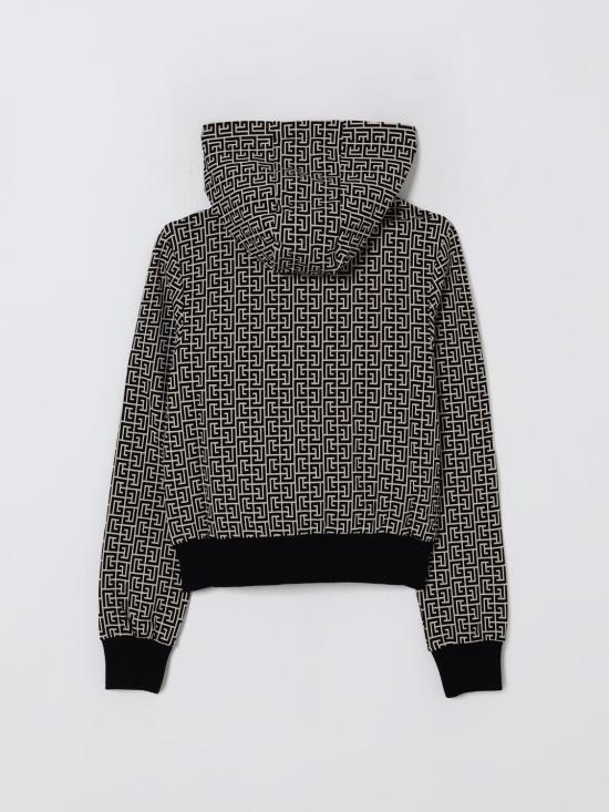 25FW [키즈] 발망 풀오버 BX4A00Z2411 106NE Cream - BALMAIN