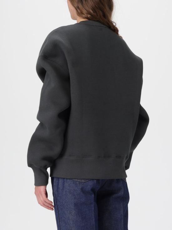 25FW 아미 스웨터 USW755749 020 Charcoal - AMI